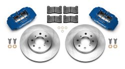 Wilwood 90-01 Integra/90-00 Civic with 262mm Rotors Blue DPHA Front Caliper and Rotor Kit