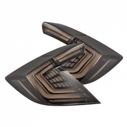 AlphaRex 16-21 Civic Hatchback /Type-R Black Smoke Nova-Series LED Tail Lights