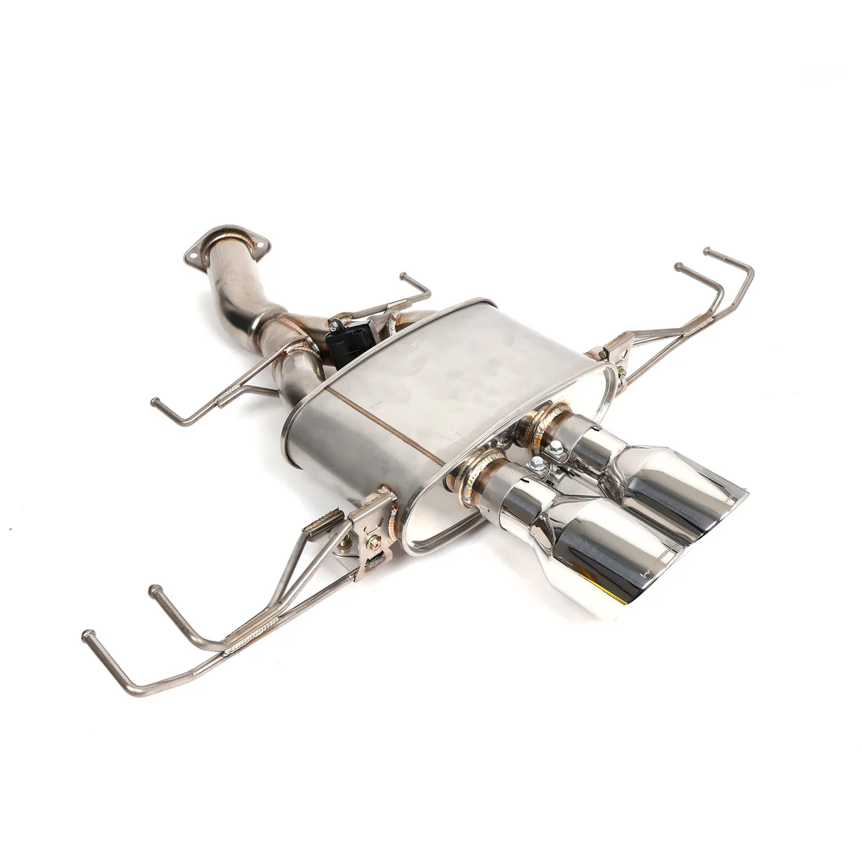 Hybrid Racing 23-25 Civic Type R Formula Exhaust System: Polished Tips