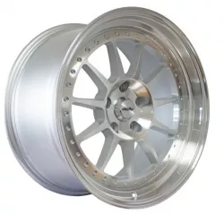 Whistler SK11 4x100 16x8 +0 Offset 73.1 Bore Full Machined Silver Wheel