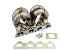 PLM 88-00 Civic D-Series T3 Ramhorn A/C and P/S Compatible Turbo Manifold
