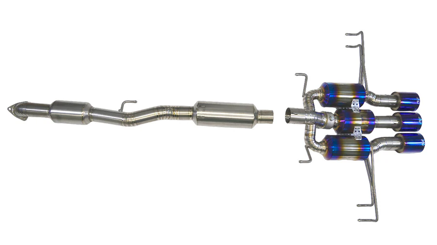 PLM 23-25 Civic Type R 3 Inch Titanium Cat-Back Exhaust
