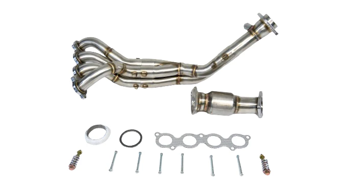 PLM 02-06 RSX/02-05 Civic Si Power Driven K20/K24 RSX Header with Bolt-On Catalytic Converter