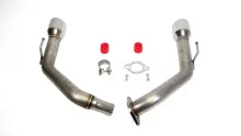 PLM 23-25 Integra/22-25 Civic 1.5T Axle-back Exhaust Muffler Delete with Polished Tips