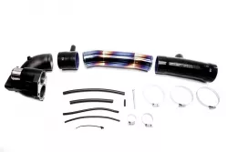 PLM 16-21 Civic 1.5T Stainless Burnt Blue Turbo Inlet Pipe Kit with Black Cast Aluminum