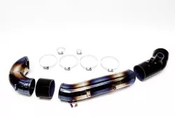 PLM 17-21 Civic Type R FK8 3 Inch Stainless Burnt Blue Turbo Inlet Pipe Kit
