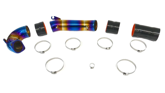 PLM 23-25 Civic Type R Stainless Burnt Blue Turbo Inlet Pipe Kit