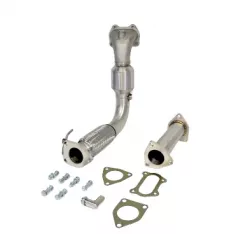 PLM 09-14 TSX/08-12 Accord 2.4L Power Driven Catted Downpipe