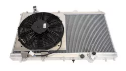 PLM 92-00 Civic/94-01 Integra K-Swap V3 Full Size Race Radiator with Fan and Shroud