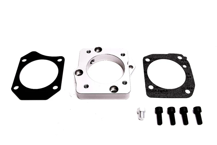 Precision Works K2B/B2K/K2H K-Series/H-Series/B-Series Silver Throttle Body Adapter