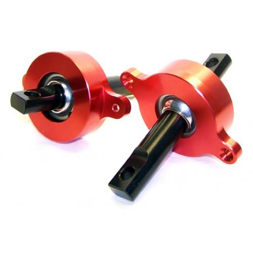 BLOX Racing 88-00 Civic/90-01 Integra Red Rear Trailing Arm Bushing Kit