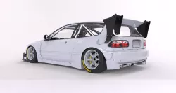 GReddy 92-95 Civic EG Hatchback Pandem Rocket Bunny Side Skirts