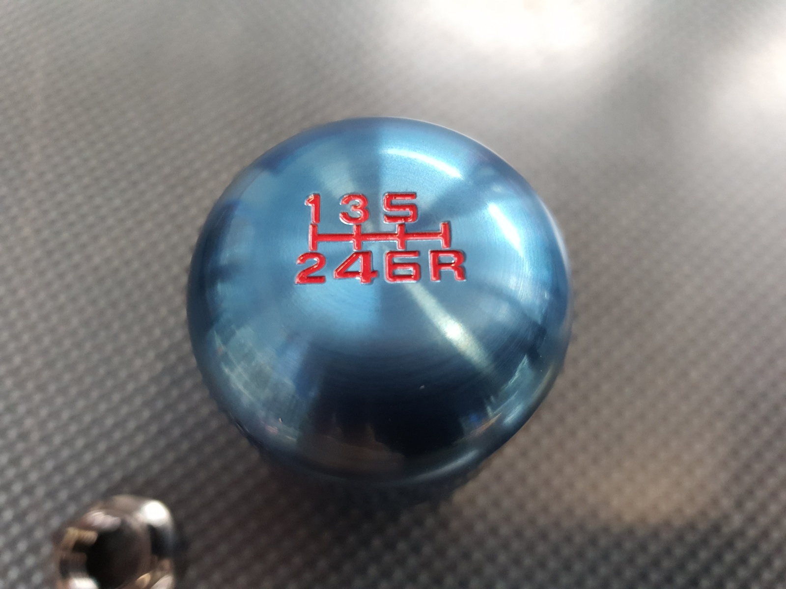 BLOX Racing Torch Blue 10x1.5mm 6-Speed Billet Shift Knob
