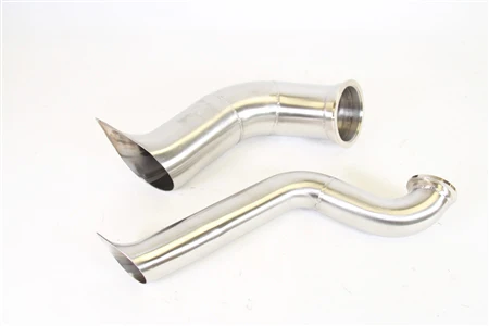 PLM 88-00 Civic/90-01 Integra B-Series Hood Exit Up-Pipe and Dump Tube for Top Mount Turbo Manifold