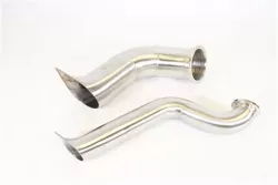 PLM 88-00 Civic/90-01 Integra B-Series Hood Exit Up-Pipe and Dump Tube for Top Mount Turbo Manifold