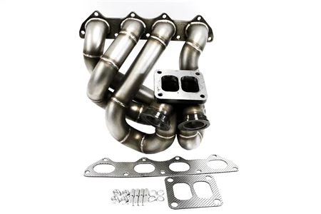 PLM 90-01 Integra B16/B18/B20 Power Driven T4 Dual 44mm Wastegate Top Mount Turbo Manifold
