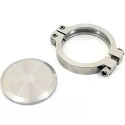 PLM Tial 44mm MVR Wastegate Block Off Flange and Clamp