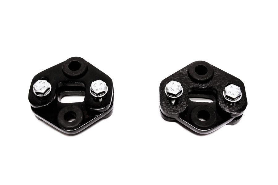 PLM Black Billet Steel Adjustable Exhaust Hangers