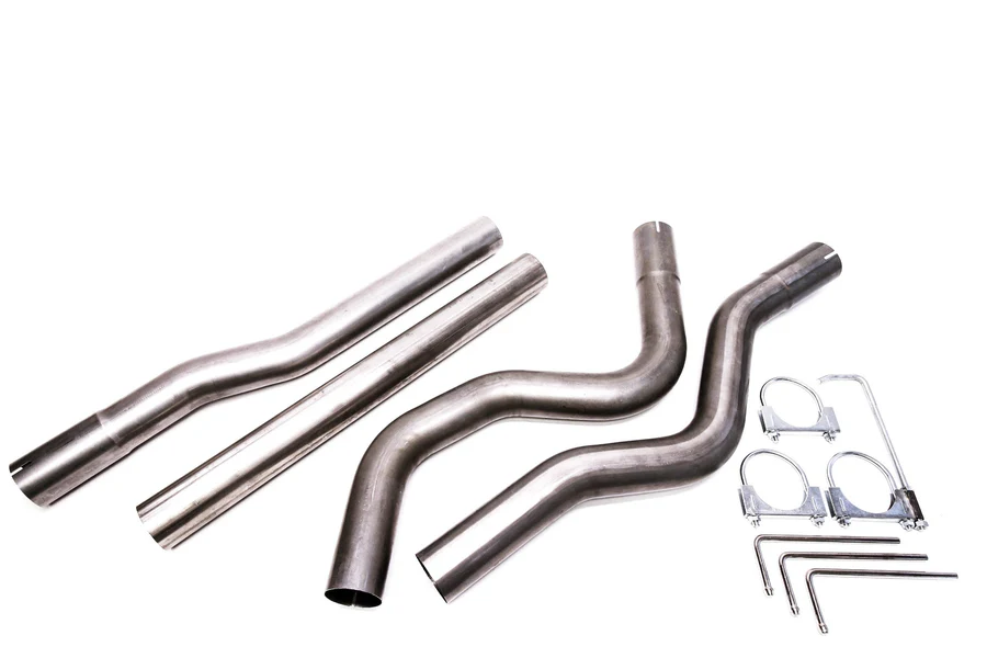 PLM 92-00 Civic/94-01 Integra 3.0 Inch Stainless Steel Cat-Back Exhaust Piping Kit