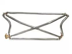PLM 92-95 Civic Hatchback Rear X-Bar Crossbar