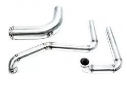 PLM 94-01 Integra/88-00 Civic K-Series Hood Exit Up-Pipe and Dump Tube for Top Mount Turbo Manifold