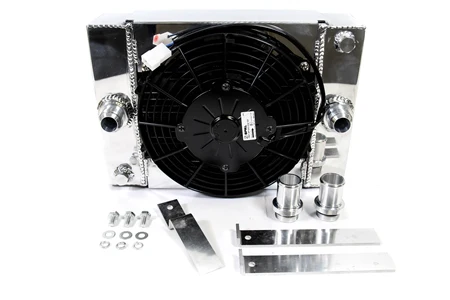 PLM Small Power Driven Compact Drag Radiator with SPAL Fan