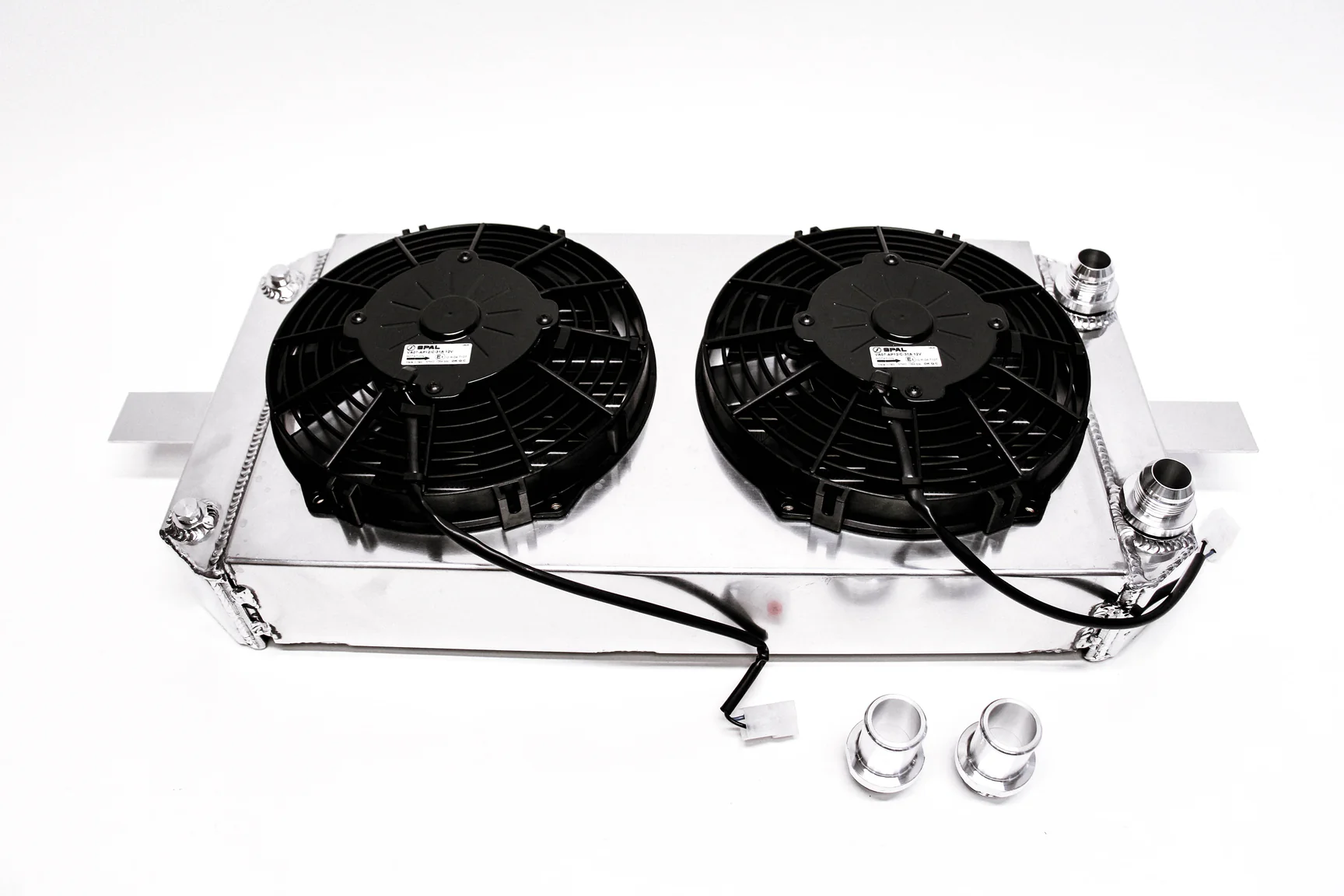 PLM Honda/Acura B/K-Series XL Power Driven Tucked Radiator with SPAL Fans