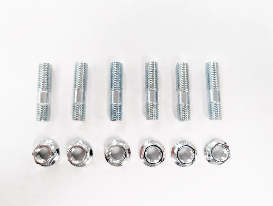 PLM 16-21 Civic M10x1.25 Downpipe Stud and Nuts Kit