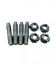 PLM M10x1.5 Stainless Steel Turbo to Manifold Stud and Nut Kit