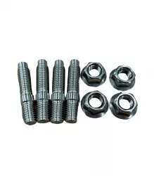PLM M10x1.5 Stainless Steel Turbo to Manifold Stud and Nut Kit
