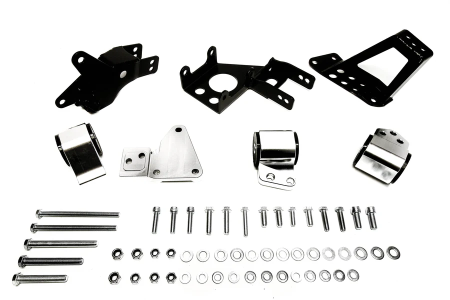 Precision Works 92-95 Civic/94-01 Integra K-Swap AWD Engine Mount Kit