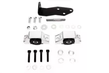 Precision Works B-Series B18/B20/B16 70A Billet Engine Torque Mounts with Low Profile Bracket