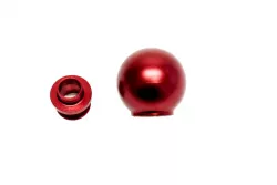 Precision Works Red Low Profile Shift Knob and Shift Boot Collar