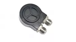 Precision Works B/D/H/F/J-Series Engines Black V2 Vented Oil Cap and Fittings