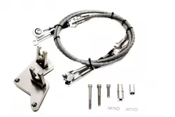 Precision Works B-Series AWD Shifter Cables with Transmission Bracket