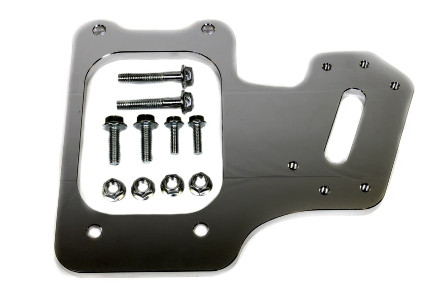 Precision Works 88-00 Civic/90-01 Integra B/D-Series Billet Aluminum Staging Brake Mounting Plate