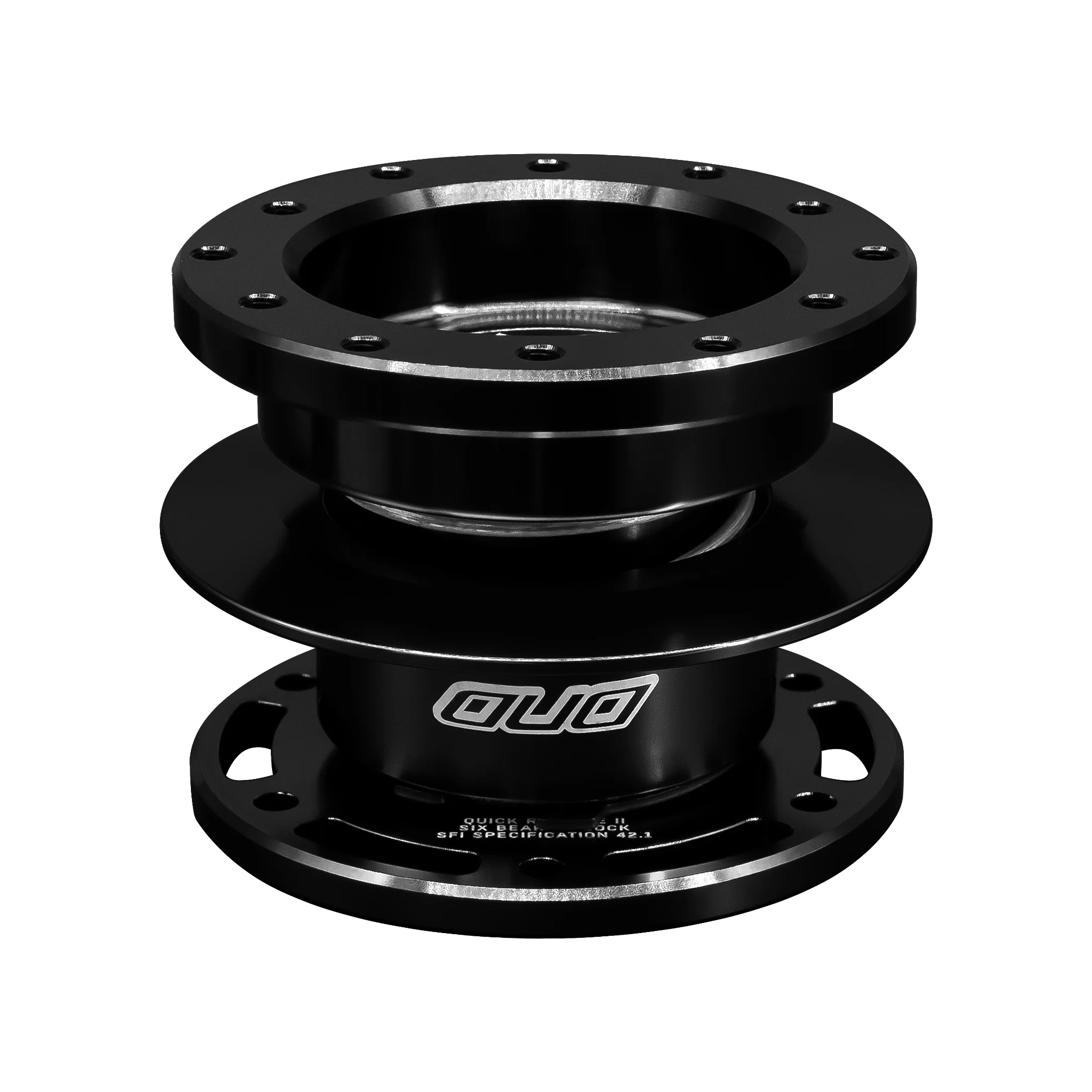 DND Black Comp Spec SFI-Certified Hexlock Quick Release