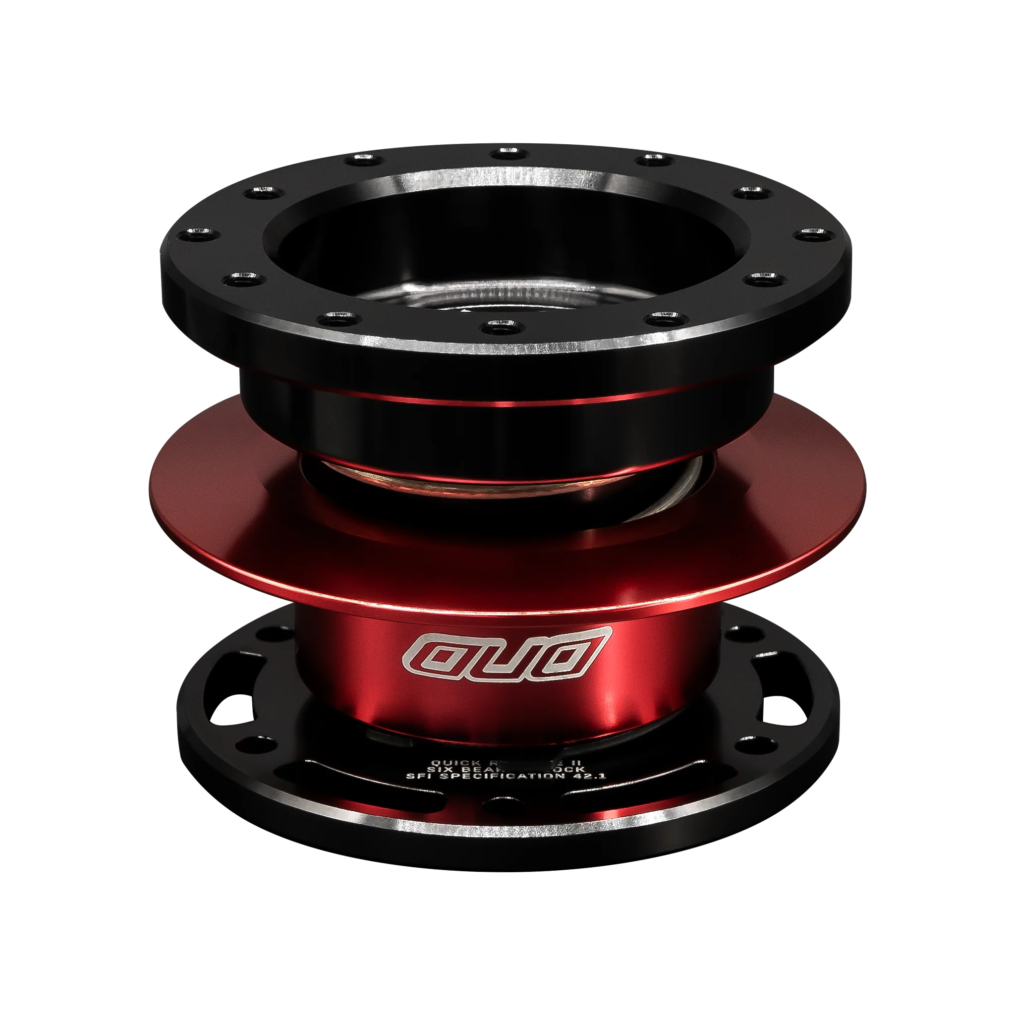 DND Red Comp Spec SFI-Certified Hexlock Quick Release