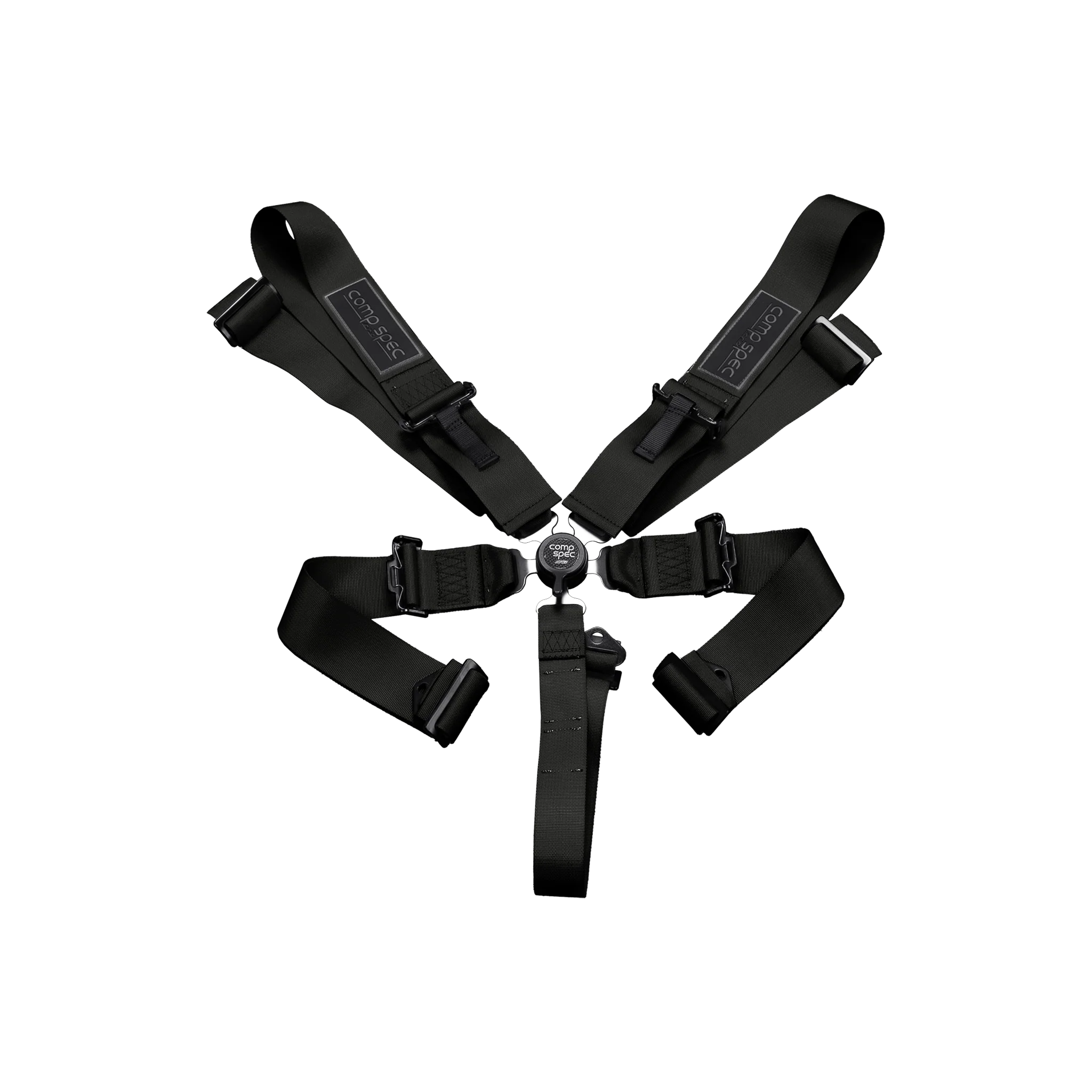 DND Black 5-Point SFI-Certified Comp Spec Racing Harness