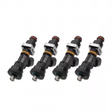BLOX Racing B/D/H-Series 550cc Eco-Fi Street Fuel Injectors with 1/2 Inch Adapters