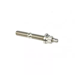 BLOX Racing M8x1.25 55mm Length Raw Titanium Manifold Stud