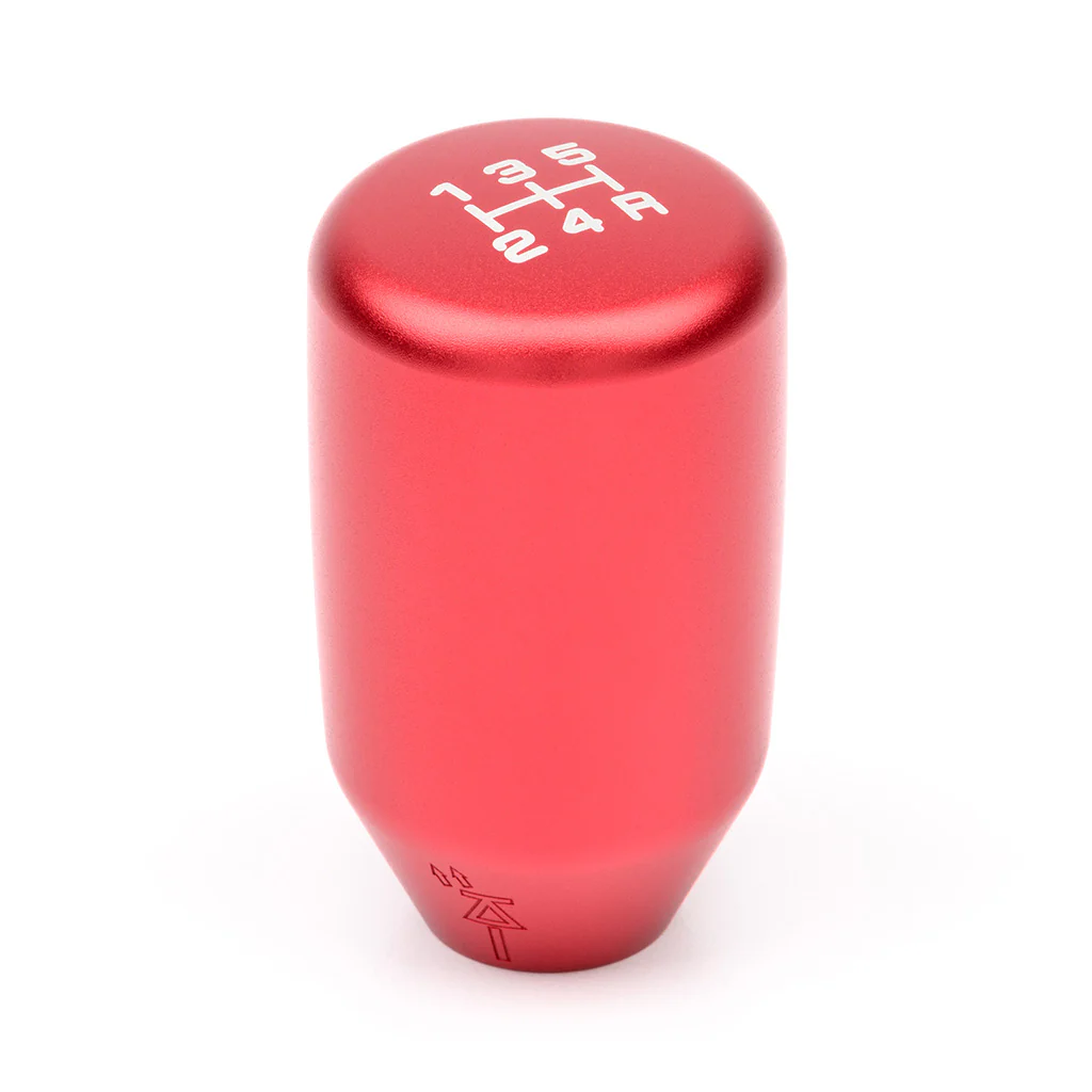 Acuity 5-Speed Satin Red ESCO Aluminum Shift Knob