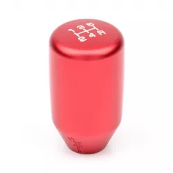 Acuity 5-Speed Satin Red ESCO Aluminum Shift Knob
