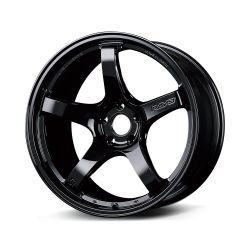 Gram Lights 57CR 19x10.5 +12 5x114.3 Glossy Black Wheel
