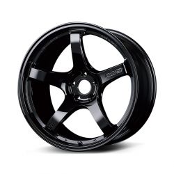 Gram Lights 57CR 18x9.5 +38 5x120 Glossy Black Wheel