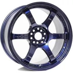 Gram Lights 57DR 18x9.5 +38 5x114.3 Eternal Blue Pearl Wheel