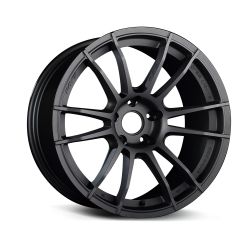 Gram Lights 57XR 18x9.5 +38 5x114.3 Glossy Gray Wheel