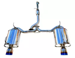 Invidia 00-09 S2000 Q300 Dual Titanium Tip 70mm Cat-Back Exhaust