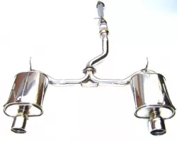 Invidia 00-09 S2000 Q300 Dual Polished Tip 70mm Cat-Back Dual Exhaust