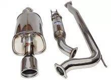 Invidia 06-11 Civic Si Coupe Q300 Polished Tip 70mm Cat-Back Exhaust